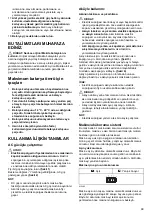 Предварительный просмотр 99 страницы Makita DVC861LPTX Instruction Manual