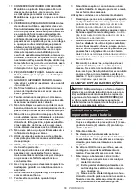 Предварительный просмотр 56 страницы Makita DVC862L Instruction Manual