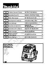 Предварительный просмотр 1 страницы Makita DVC862LZ Instruction Manual