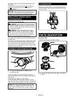 Предварительный просмотр 7 страницы Makita DVC863L Instruction Manual