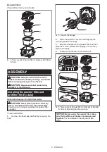 Предварительный просмотр 8 страницы Makita DVC863LZ Instruction Manual