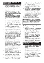 Preview for 10 page of Makita DVC864L Instruction Manual