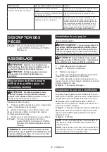 Preview for 28 page of Makita DVC864L Instruction Manual