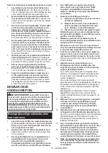 Preview for 60 page of Makita DVC864L Instruction Manual