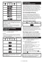 Preview for 62 page of Makita DVC864L Instruction Manual