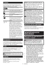 Preview for 71 page of Makita DVC864L Instruction Manual