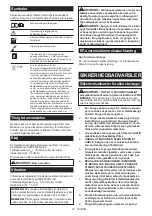 Preview for 97 page of Makita DVC864L Instruction Manual