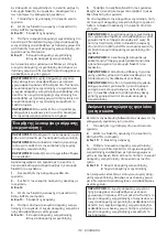 Preview for 114 page of Makita DVC864L Instruction Manual