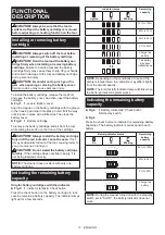 Предварительный просмотр 11 страницы Makita DVC864LZX1 Instruction Manual