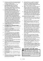 Предварительный просмотр 88 страницы Makita DVC865L Instruction Manual