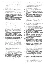 Preview for 8 page of Makita DVC866L Instruction Manual