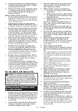 Preview for 141 page of Makita DVC867L Instruction Manual