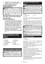 Preview for 21 page of Makita DVP180Z Instruction Manual