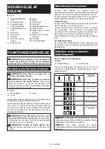 Preview for 70 page of Makita DVP181ZK Instruction Manual