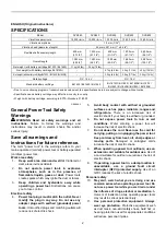 Preview for 2 page of Makita DVR440 Instruction Manual