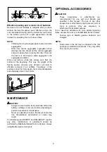 Предварительный просмотр 6 страницы Makita DVR450 Instruction Manual