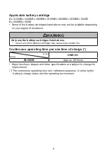 Preview for 4 page of Makita DWD181ZJ Instruction Manual