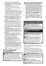 Preview for 42 page of Makita DWR180RA Instruction Manual