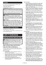 Preview for 3 page of Makita DWR180Z Instruction Manual