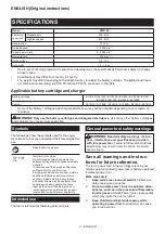 Preview for 4 page of Makita DWT190 Instruction Manual