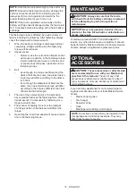 Preview for 10 page of Makita DWT190 Instruction Manual