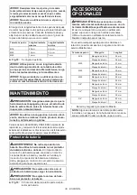 Preview for 39 page of Makita DWT310 Instruction Manual