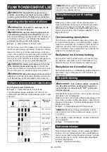 Preview for 48 page of Makita DWT310 Instruction Manual