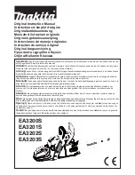 Makita EA3200S Original Instruction Manual предпросмотр