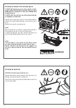 Предварительный просмотр 36 страницы Makita EA3500F Operator'S And Safety Manual