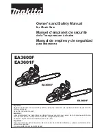 Makita EA3600F Owner'S Manual preview