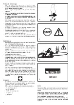 Preview for 8 page of Makita EA6100P Instruction Manual