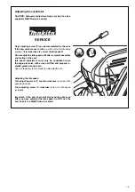 Preview for 19 page of Makita EA6101P Instruction Manual