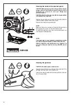 Preview for 22 page of Makita EA6101P Instruction Manual