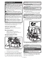 Предварительный просмотр 16 страницы Makita EB5300TH Instruction Manual