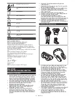 Preview for 121 page of Makita EB7660TH Instruction Manual