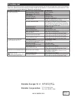 Preview for 136 page of Makita EB7660TH Instruction Manual