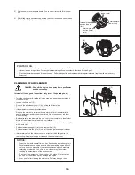 Предварительный просмотр 16 страницы Makita EE2650H Instruction Manual
