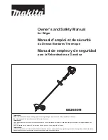 Preview for 1 page of Makita EE2650H Owner'S And Safety Manual