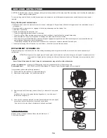 Предварительный просмотр 16 страницы Makita EE2650H Owner'S And Safety Manual