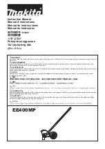 Makita EE400MP Instruction Manual preview