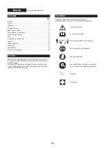 Preview for 16 page of Makita EE400MP Original Instruction Manual