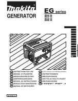 Makita EG SERIES Instructions For Use Manual preview