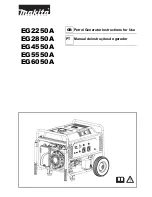 Makita EG2250A Instructions For Use Manual preview