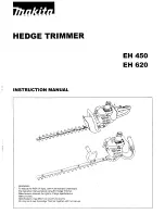 Makita EH 620 Instruction Manual предпросмотр