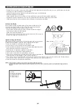 Preview for 27 page of Makita EH5000WG Instruction Manual