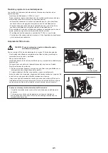 Предварительный просмотр 41 страницы Makita EH6000W Owner'S And Safety Manual