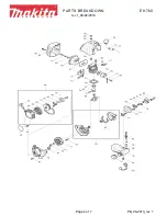 Preview for 2 page of Makita EH760 Parts List