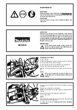 Предварительный просмотр 19 страницы Makita EK7300 Instruction Manual
