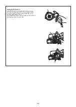 Preview for 73 page of Makita EK7651H Original Instruction Manual