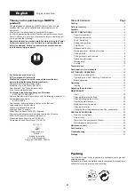 Preview for 2 page of Makita EK7651HX1 Original Instruction Manual